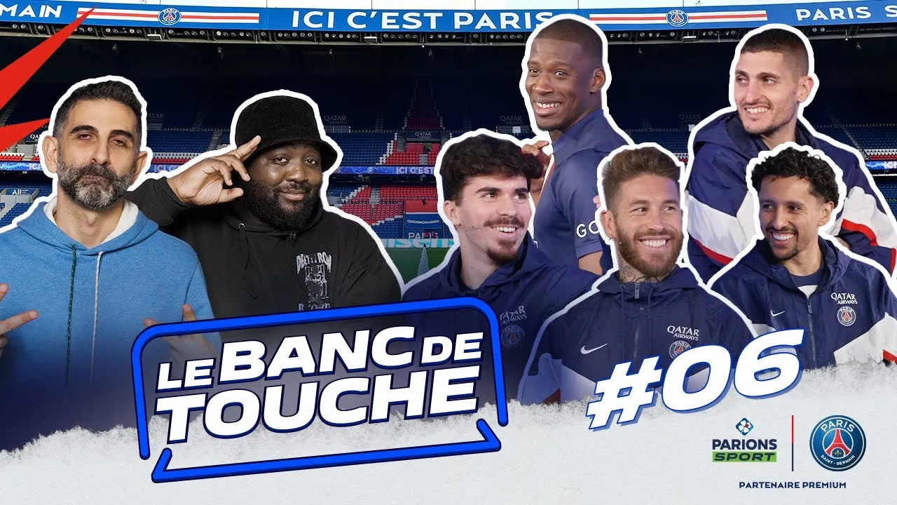 ParionsSport — visuel de l'émission YouTube « Le Banc de touche »